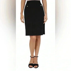 Gerard Darel Black Lana Pencil Skirt Size 42 EU / 10 US